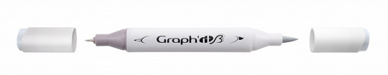 Маркер "GRAPH'IT Brush" двухсторонний на спирт. основе цв.9101 Серый холодный 1